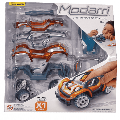 Modarri X1 Dirt Delux Single - Build Your Car Kit Toy Set - Ultimate Toy Car	