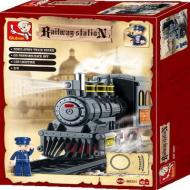 Sluban Educational Buiilding Block Toys Better Priced Option Railway Station M38-B0231