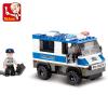 Sluban Police Van M38-B0273 Building Blocks