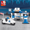 Best Building BLock Toys & Educational Toys with Sluban Educational Building Block Toys City Police Station M38-B0272