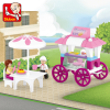 Best Building BLock Toys & Educational Toys with Sluban Food Carriage M38-B0522