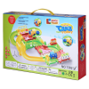 Best Educational Toys and Building Brick Toys with Simon - Happy Track Vally Toy Car Set - 1302