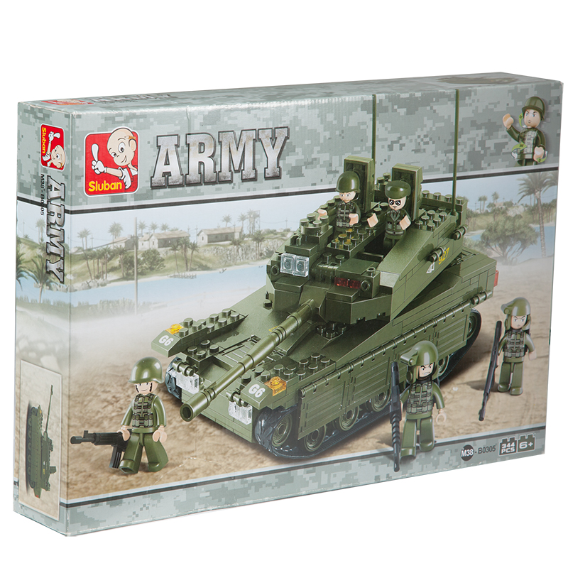 Buy Online Sluban Low Priced Option Blocks Tank Toy M38-B0305 | Play ...